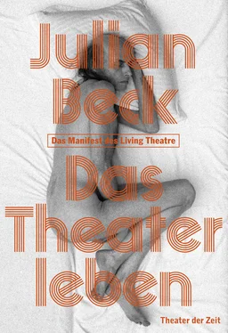 Julian Beck Das Theater leben обложка книги
