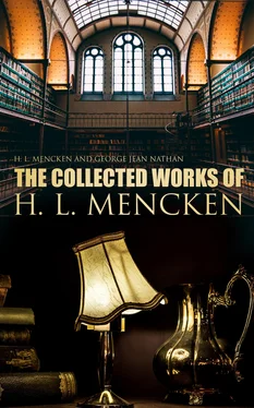 George Nathan The Collected Works of H. L. Mencken обложка книги