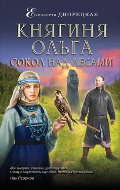 Елизавета Дворецкая Княгиня Ольга. Сокол над лесами обложка книги