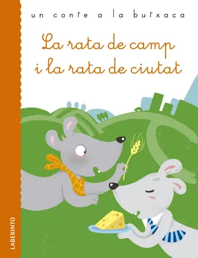 Esopo La rata de camp i la rata de ciutat обложка книги