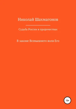 Николай Шахмагонов Судьба России в пророчествах русских святых. В законе Всевышнего воля его обложка книги