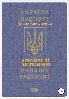 Денис Блажиевич Украинский самострой. Между Паном и Барином обложка книги