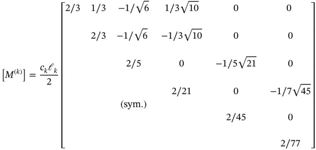 Remark 15For a simple closed form expression can be obtained for the diagonal - фото 364