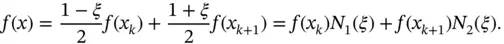 Using the Legendre shape functions we have Exercise 111Assume that - фото 389
