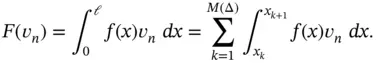 The elementlevel integral is computed from the definition of vn on Ik 174 - фото 384