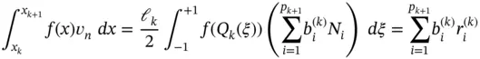 where 175 which is computed from the given data and the shape functions - фото 385