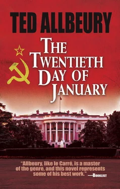 Ted Allbeury The Twentieth Day of January обложка книги