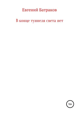 Евгений Батраков В конце туннеля света нет обложка книги