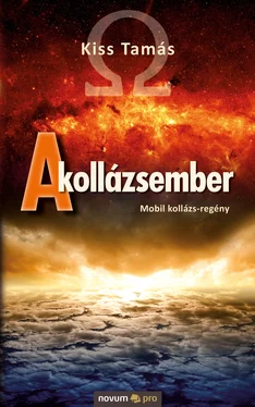 Kiss Tamás A kollázsember обложка книги