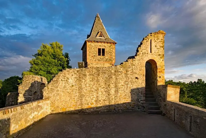 6 Galmbach das verschwundene DorfEin Forsthaus aus dem 19 Jahrhundert alte - фото 10