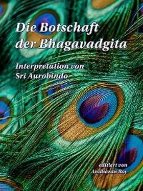 Sri Aurobindo Die Botschaft der Bhagavadgita обложка книги