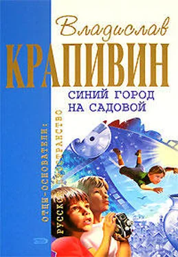 Владислав Крапивин Синий город на Садовой обложка книги