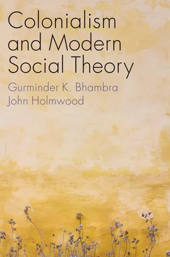 Gurminder K. Bhambra Colonialism and Modern Social Theory обложка книги