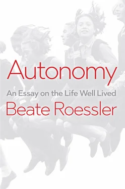 Beate Roessler Autonomy обложка книги