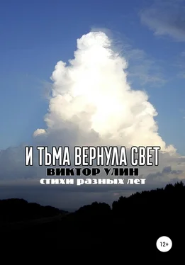 Виктор Улин И тьма вернула свет обложка книги