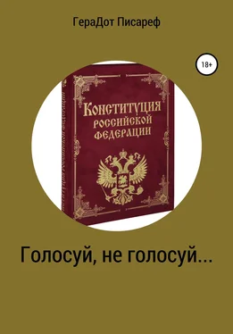 ГераДот Писареф Голосуй, не голосуй… обложка книги