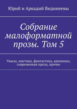 Юрий и Аркадий Видинеевы Собрание малоформатной прозы. Том 5. Ужасы, мистика, фантастика, криминал, современная проза, прочее обложка книги