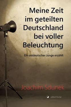 Joachim Sdunek Meine Zeit im geteilten Deutschland bei voller Beleuchtung обложка книги