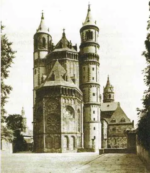 Кафедральный собор в Вормсе XIIXIII вв Кафедральный собор в Вормсе - фото 32