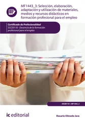 Rosario Olmedo Jara - Selección, elaboración, adaptación y utilización de materiales, medios y recursos didácticos en formación profesional para el empleo. SSCE0110