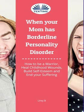 Linsy B When Your Mom Has Borderline Personality Disorder обложка книги