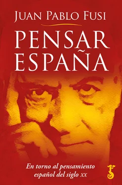 Juan Pablo Fusi Pensar España обложка книги