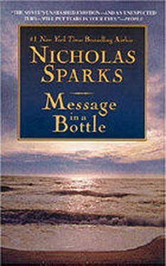 Nicholas Sparks Message in a Bottle обложка книги