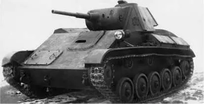 Легкий танк Т70 поздних выпусков 1942 год По вооружению и подвижности танк - фото 258