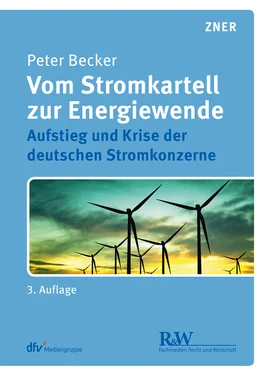 Peter Becker Vom Stromkartell zur Energiewende обложка книги