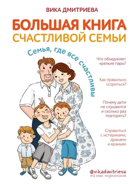 Виктория Дмитриева Большая книга счастливой семьи. Семья, где все счастливы обложка книги