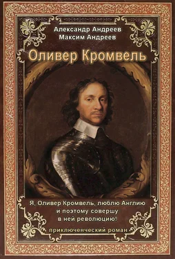 Максим Андреев Оливер Кромвель обложка книги