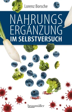Lorenz Borsche Nahrungsergänzung im Selbstversuch обложка книги