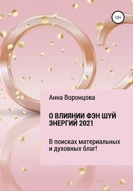 Анна Воронцова О влиянии Фэн Шуй энергий 2021 обложка книги