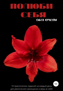 Ольга Юрасова Полюби себя обложка книги