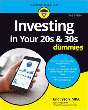 Eric Tyson Investing in Your 20s & 30s For Dummies обложка книги