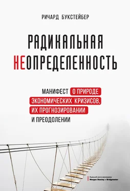 Ричард Букстейбер Радикальная неопределенность. Манифест о природе экономических кризисов, их прогнозировании и преодолении обложка книги