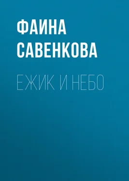 Фаина Савенкова Ежик и небо обложка книги