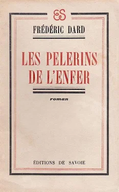 Frédéric Dard Les pèlerins de l'enfer обложка книги