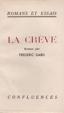 Frédéric Dard La crève обложка книги