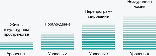 СхемаЧетыре уровня осознанности Уровни располагаются от простого к сложному - фото 1