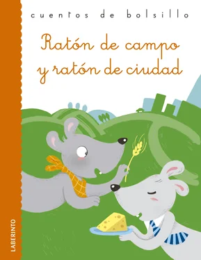 Esopo Ratón de campo y ratón de ciudad обложка книги