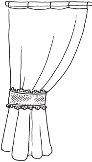 Рис 87 Подхват из джинсовой ткани Подхват из вязаных цветов Материалы и - фото 91