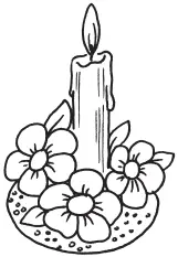 Рис 128 Подсвечник из цветов Подсвечник из ракушек Материалы и - фото 134