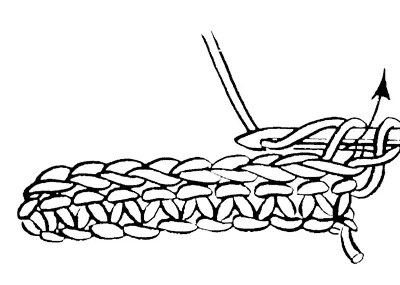 Рис 12 Второй столбик следует выполнить путем введения крючка в следующую - фото 12