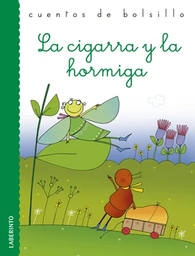 Esopo La cigarra y la hormiga обложка книги