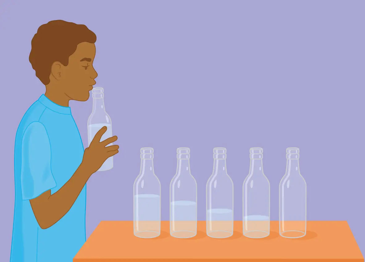 FIG 1 See for Yourself Materials 6 empty water bottles same size and shape - фото 7