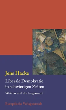Jens Hacke Liberale Demokratie in schwierigen Zeiten обложка книги