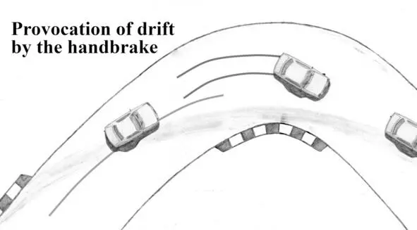b A small slide of the front axle that occurs at exit of a corner can be - фото 5