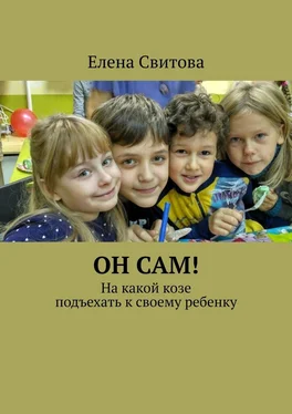 Елена Свитова Он сам! На какой козе подъехать к своему ребенку обложка книги