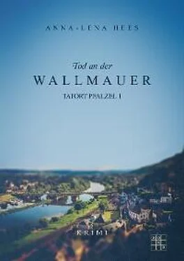 Anna-Lena Hees Tod an der Wallmauer обложка книги